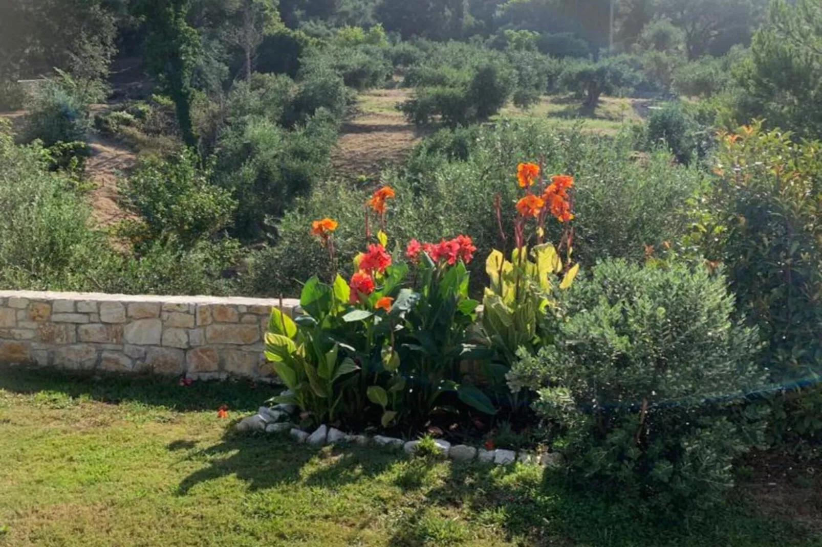 Villa Spirena-Tuinen zomer
