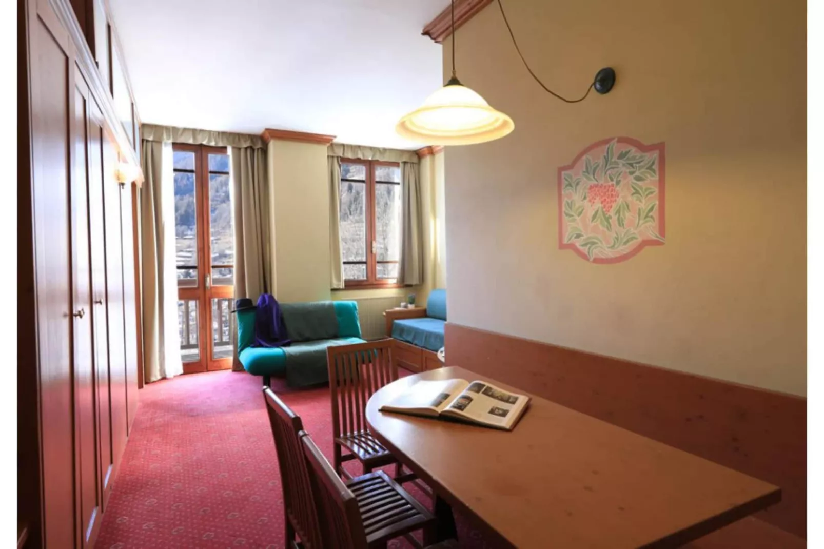 Palace Ponte di Legno Formula Residence / Appartamento superior 5-7 persone-Woonkamer