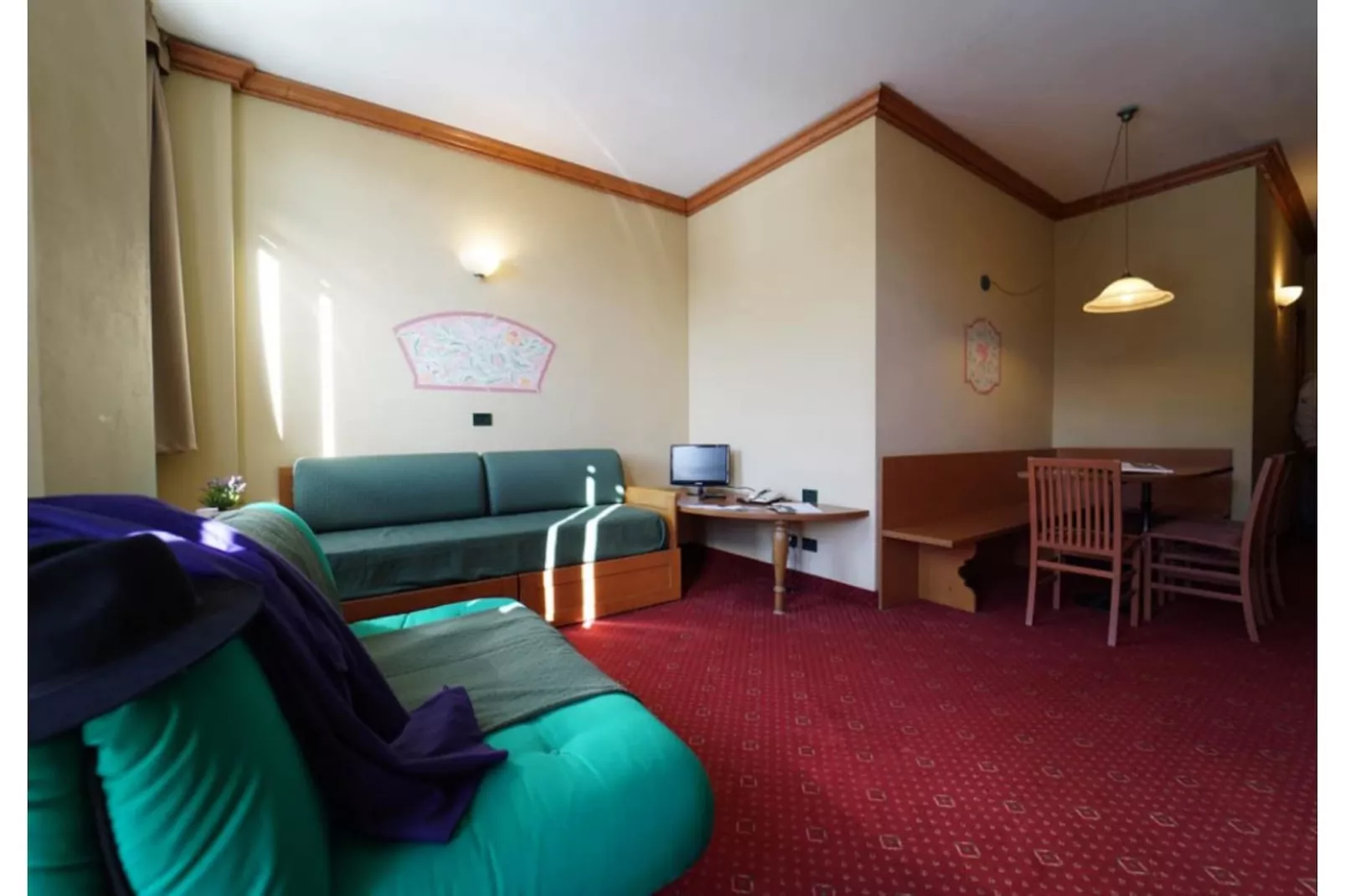 Palace Ponte di Legno Formula Residence / Appartamento superior 5-7 persone-Woonkamer