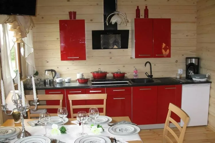 Komfortowe domy wakacyjne w Rewalu dla 6 osób-Eetkamer