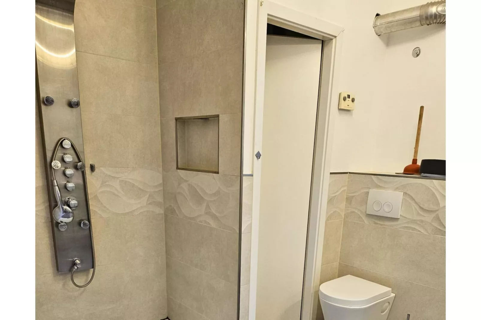 Apartment für Monteure oder Reisende - Badkamer