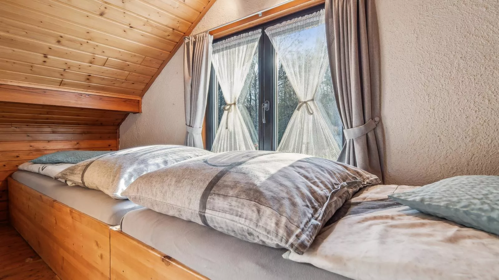 Das Haus am Wald-Slaapkamer