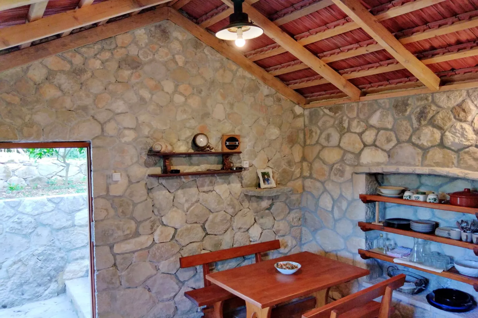 Guest House Hazdovac Rooms - Two Bedroom Apartment with Terrace and Sea View-Binnen