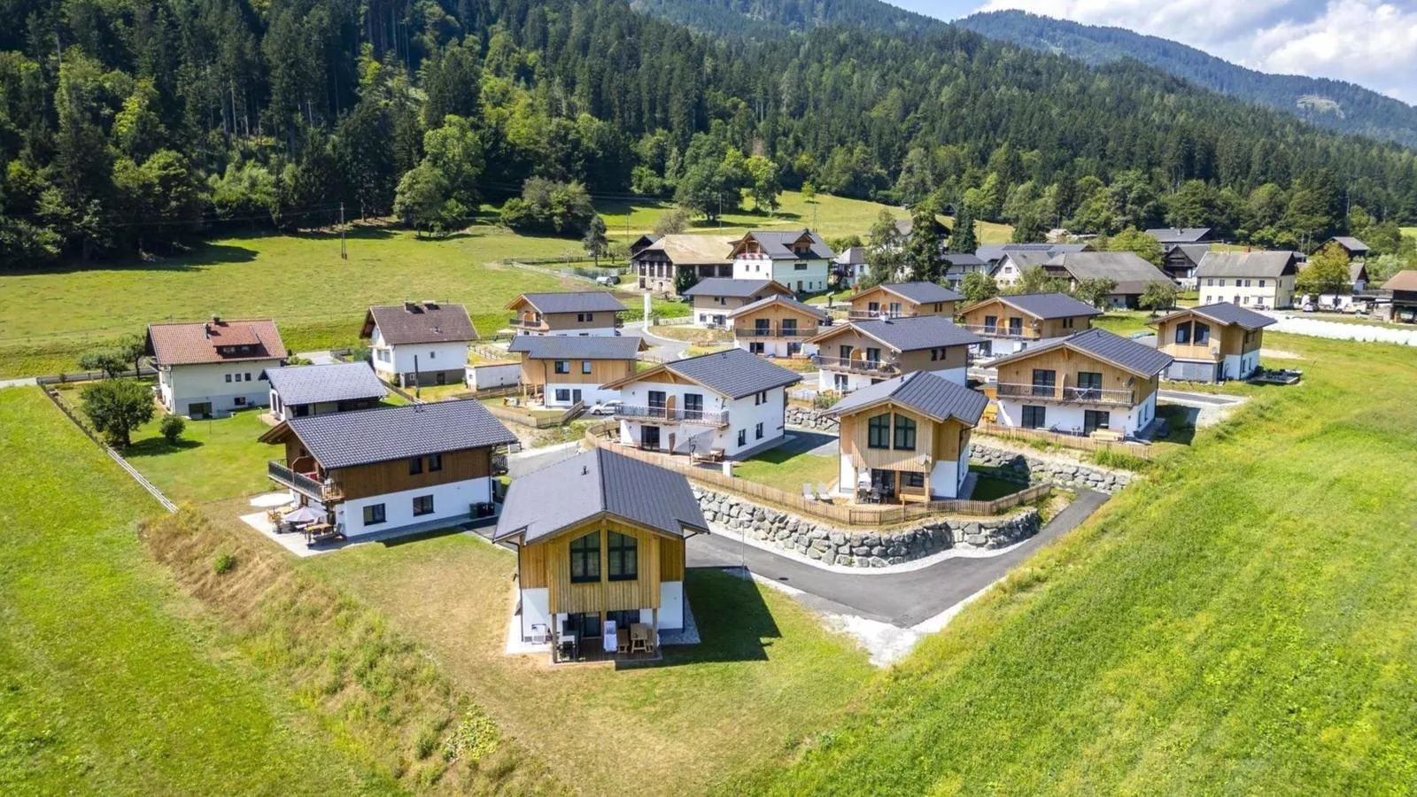 Obermöschach 1-Gebieden zomer 1km