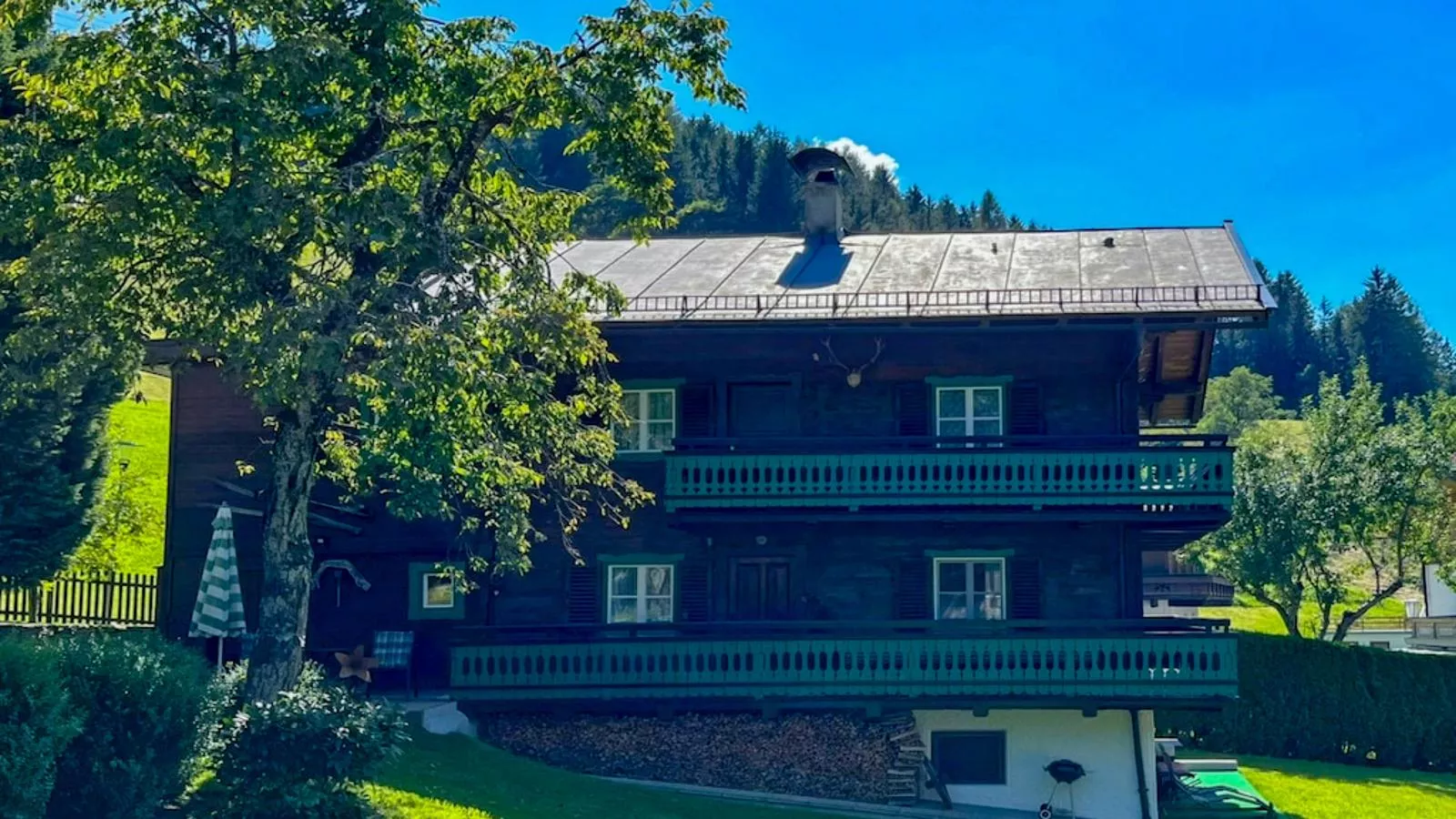 Chalet Anna Bramberg-Buitenkant zomer