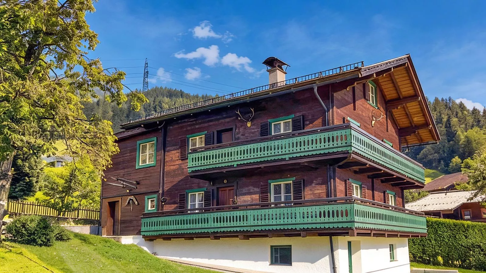 Chalet Anna Bramberg-Buitenkant zomer