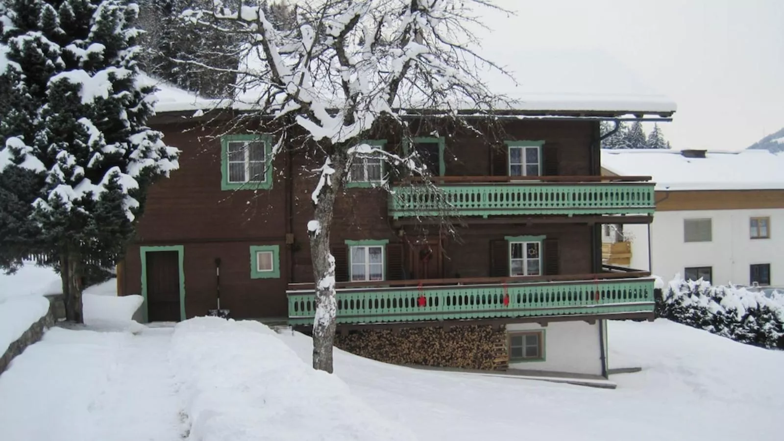 Chalet Anna Bramberg-Exterieur winter