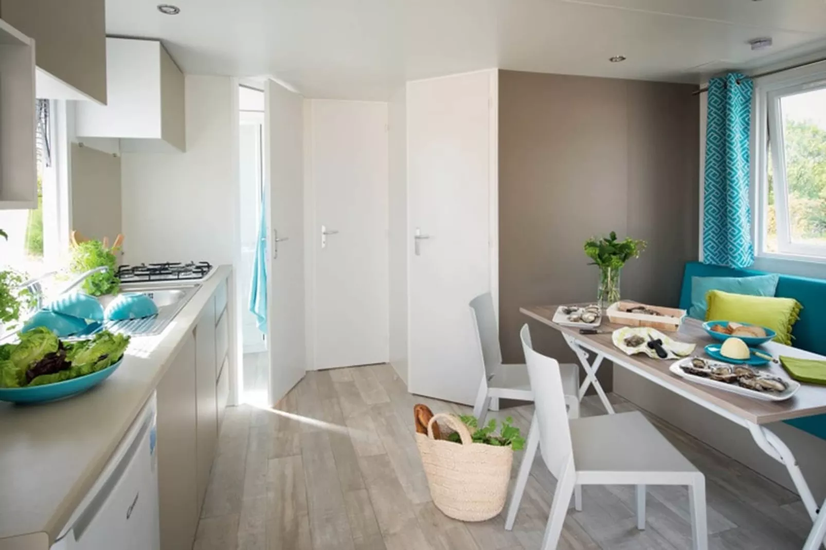 Camping L'Air Marin Vias-Plage  Mobilhome CANCUN