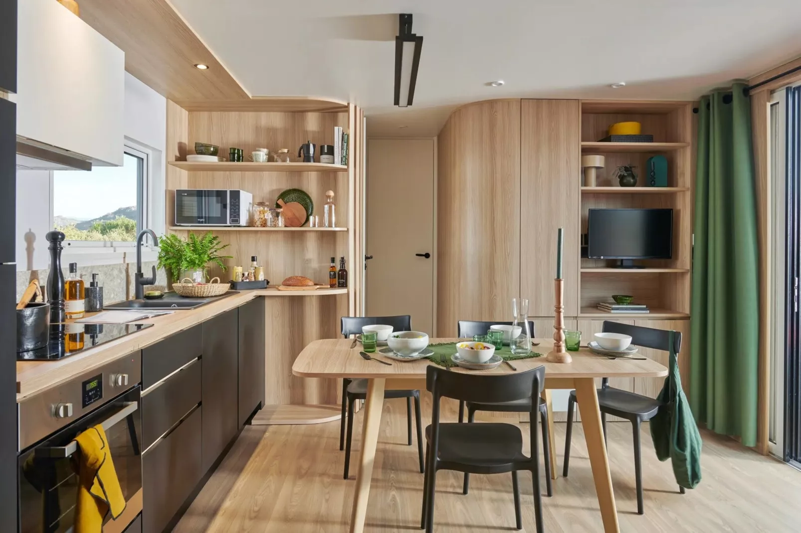 Camping L'Air Marin Vias-Plage  Mobilhome TULUM 2CH