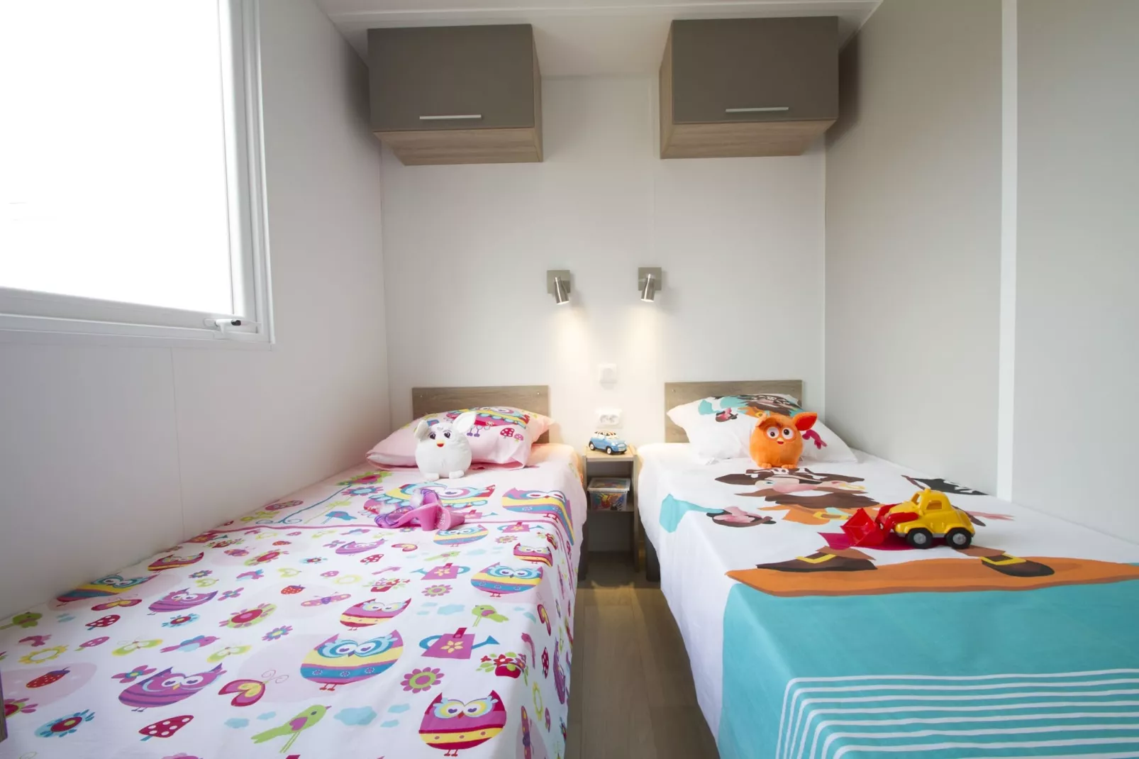 Camping L'Air Marin Vias-Plage  Mobilhome MEXICO 2CH - Slaapkamer