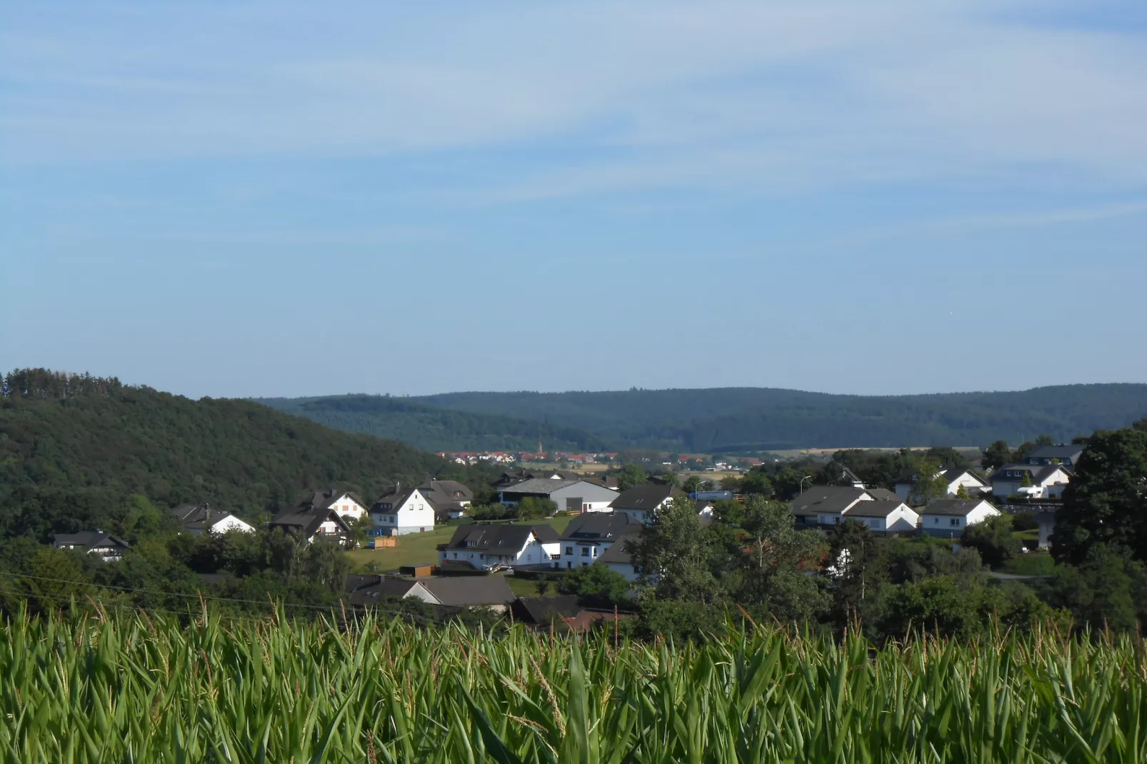 Im Sauerland-Gebieden zomer 1km