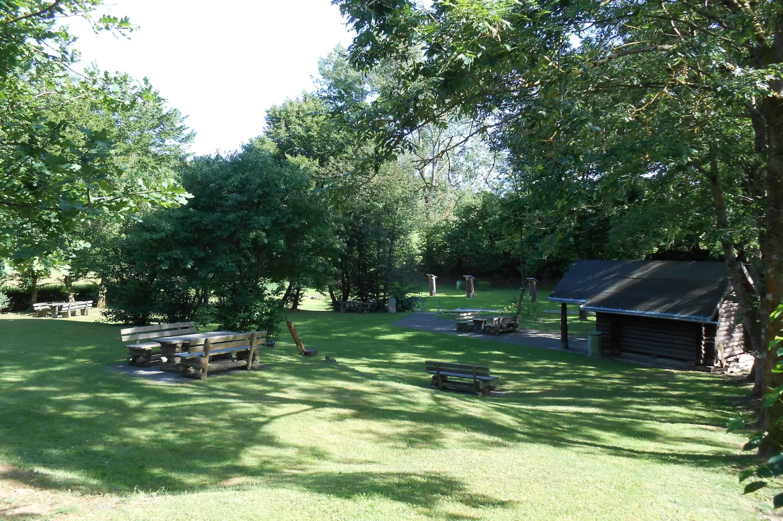 Im Sauerland-Gebieden zomer 1km