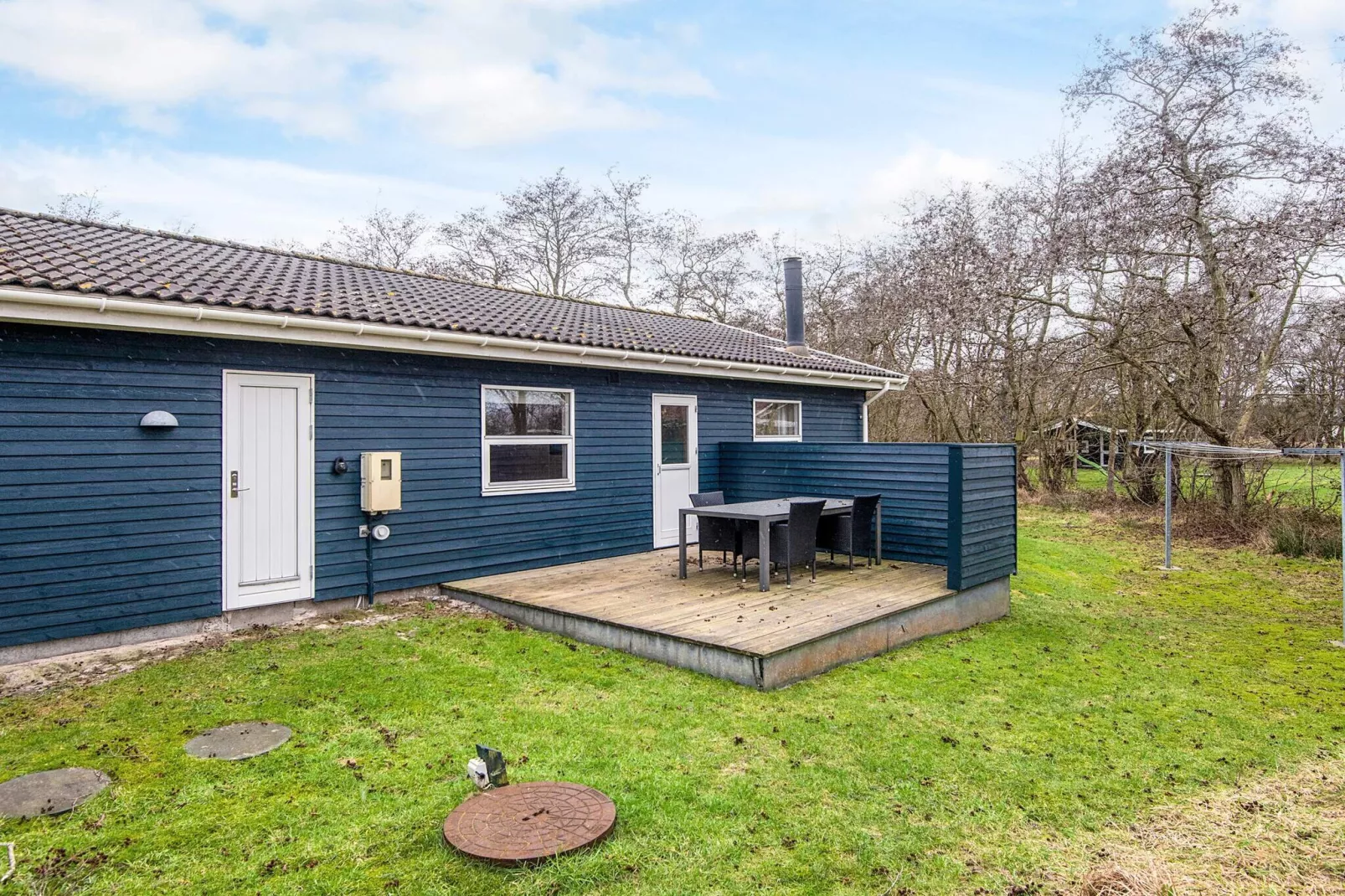 Rustige Oase in Rindby - Uitzicht