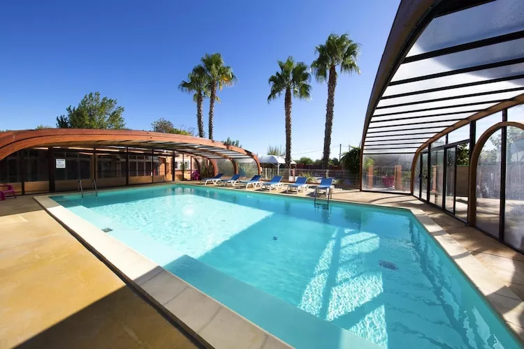 Camping L'Air Marin Vias-Plage  Mobilhome CANCUN - Zwembad