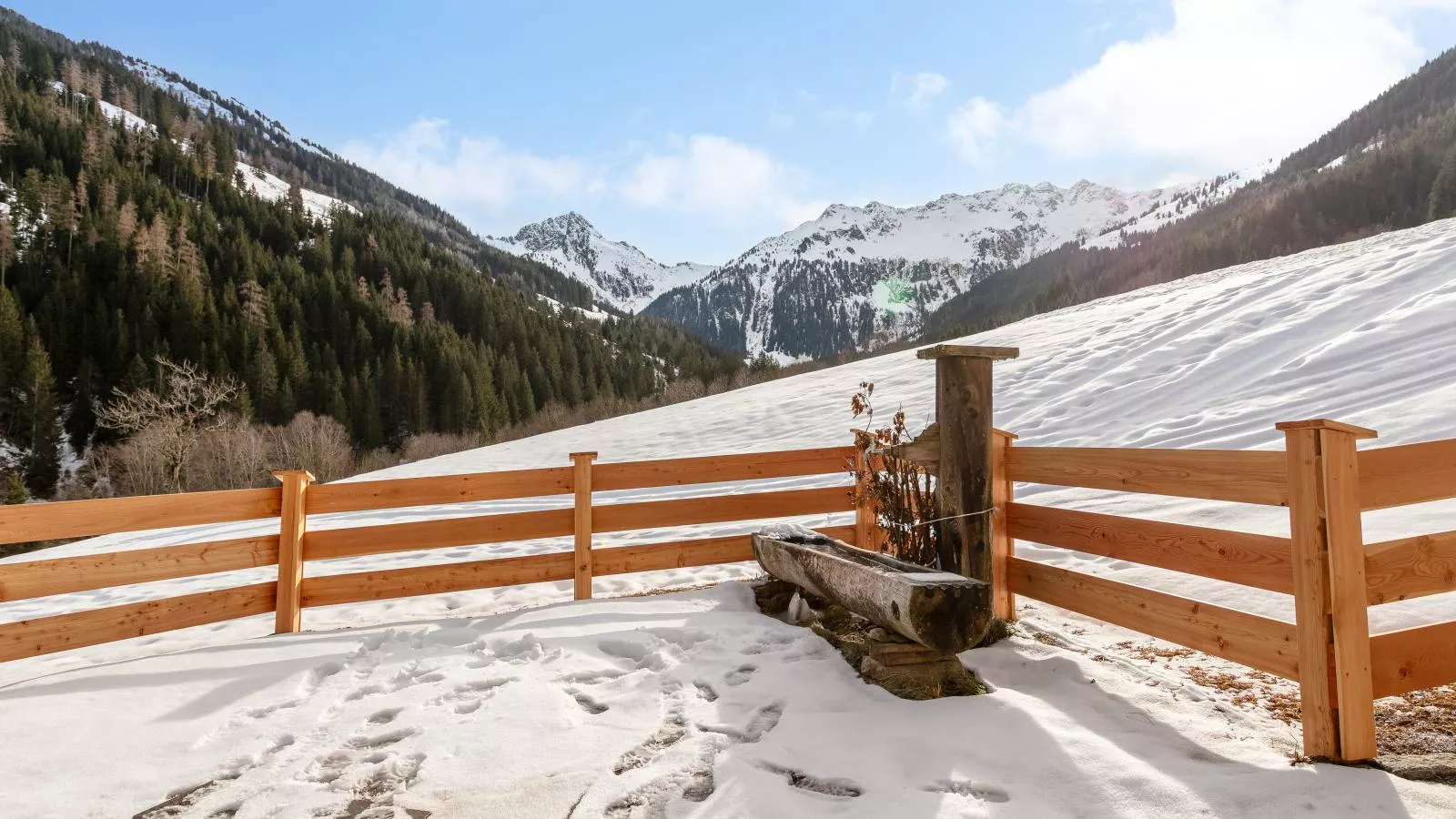 Hacklerhof Top 1 - Uitzicht winter