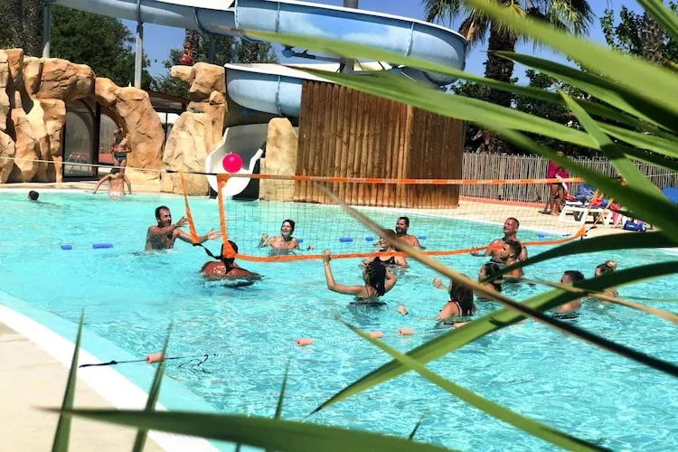 Camping L'Air Marin Vias-Plage  Mobilhome ACAPULCO 3CH - Zwembad