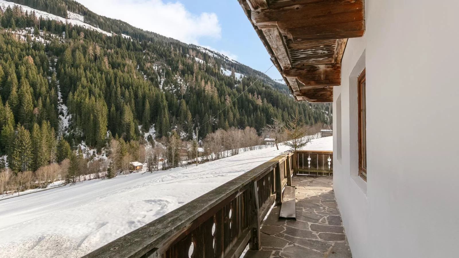 Hacklerhof Top 1 - Uitzicht winter