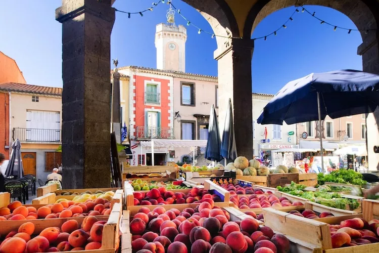 Camping L'Air Marin Vias-Plage  Mobilhome Acapulco 2CH - Gebieden zomer 5km