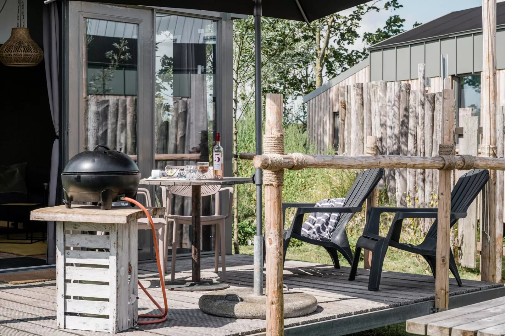 Reddingshuisje - Duynpark-Terrasbalkon