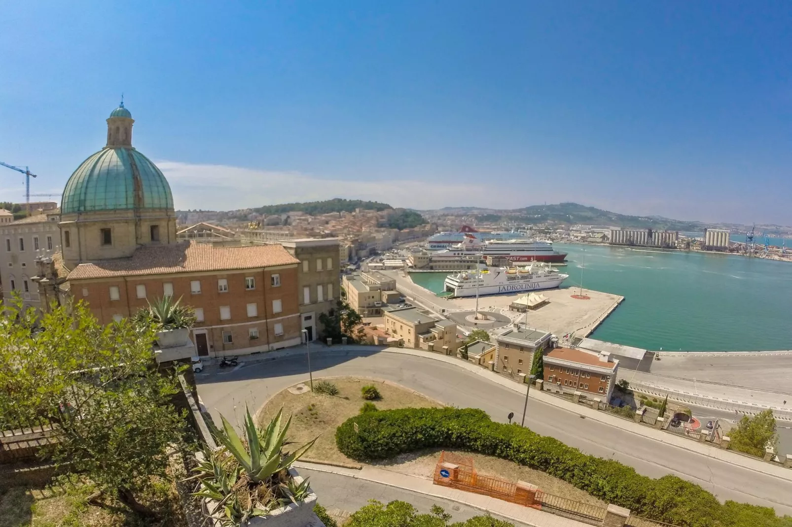 Belvedere di Ancona-Gebieden zomer 5km