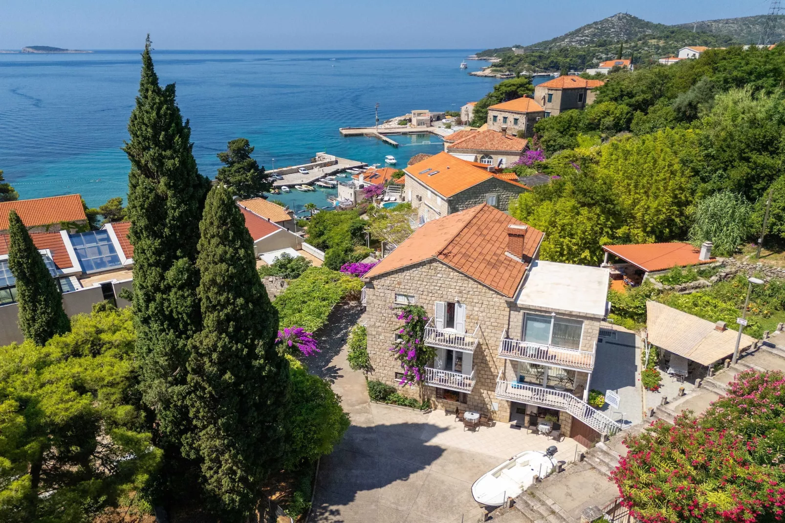 Rooms Tupina by Paulina - Standard Double Room with Balcony and Sea View (Room 3)