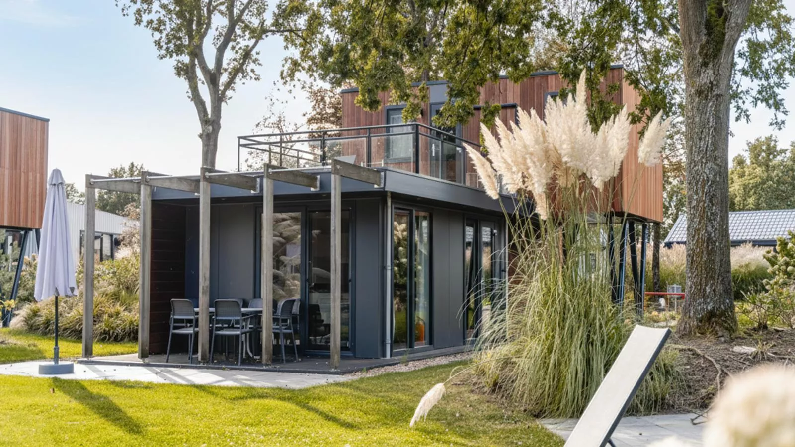 Het luxe droompaviljoen