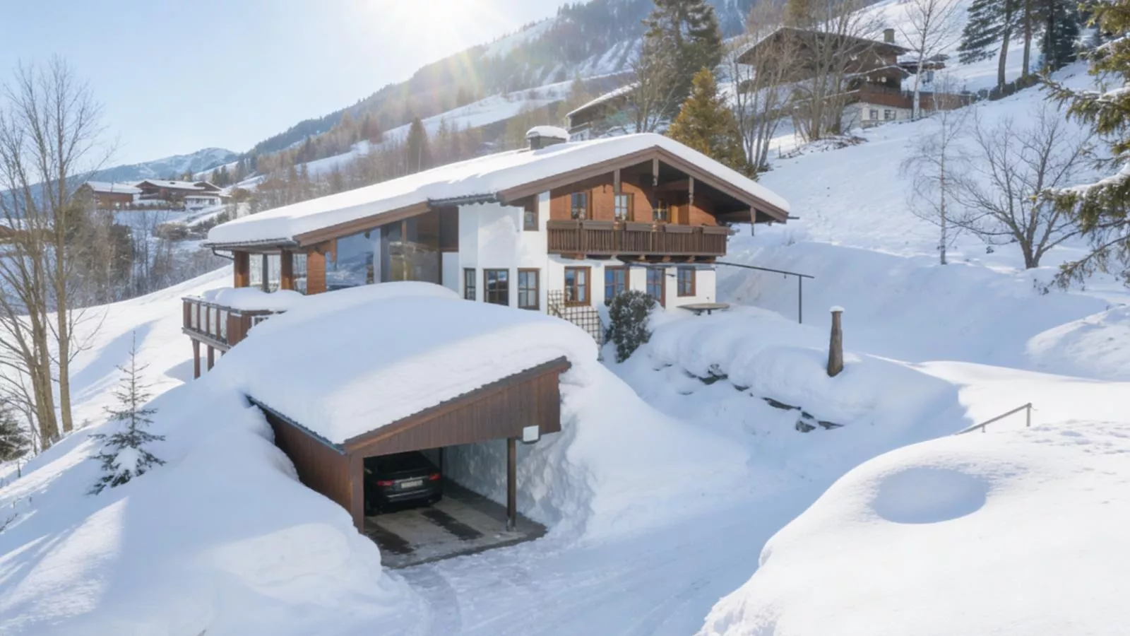 Spykerhütte - Exterieur winter