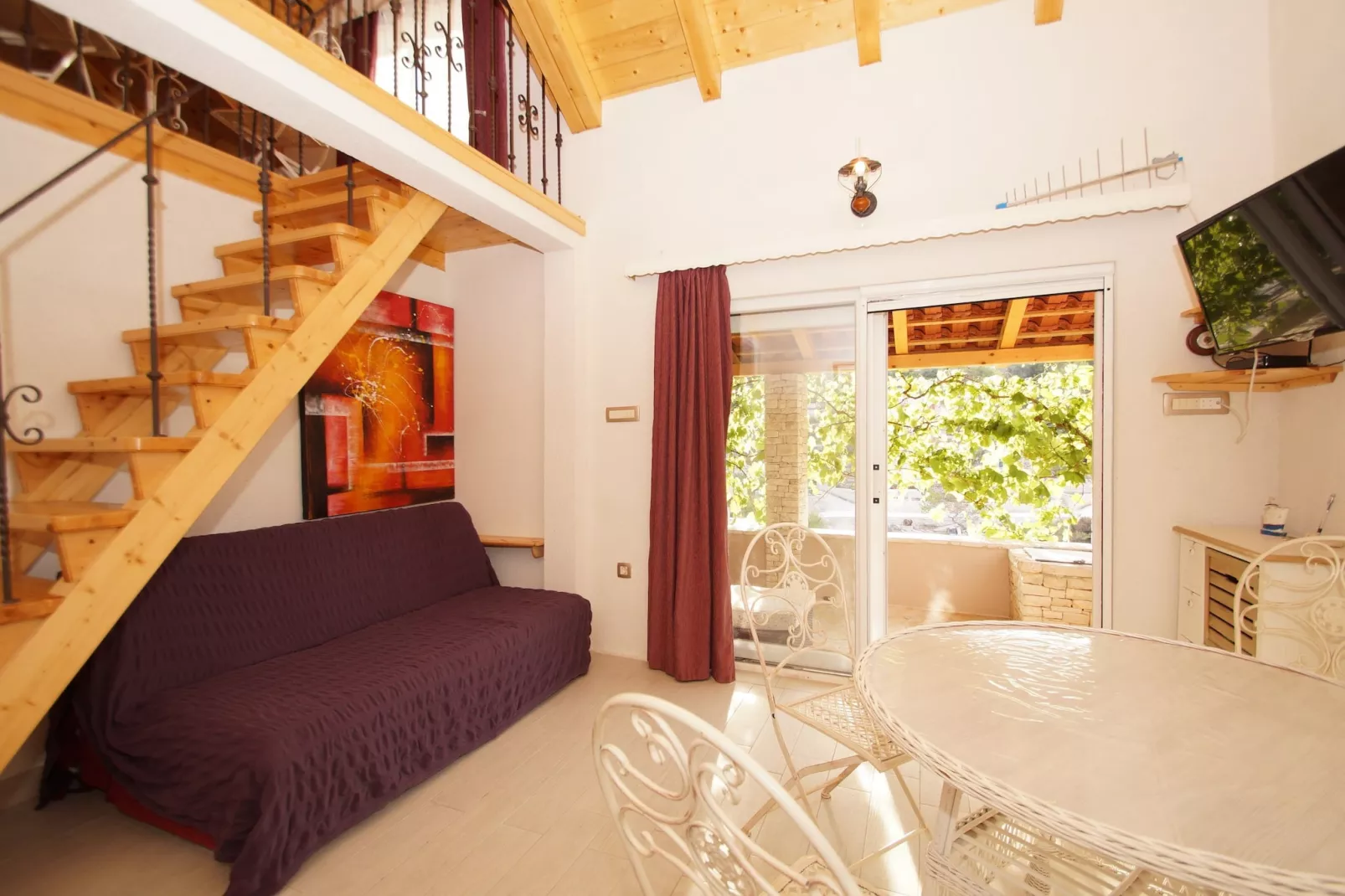 Stone House Mia - Two Bedroom Stone House with Terrace and Sea View