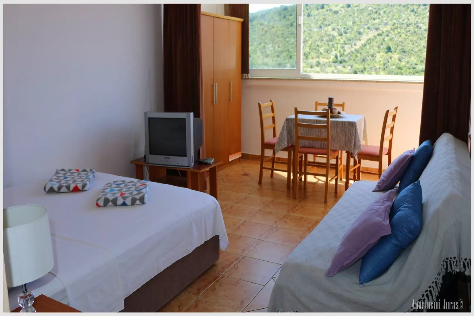 Apartments Juras - Studio Apartment with Sea View (Marija)