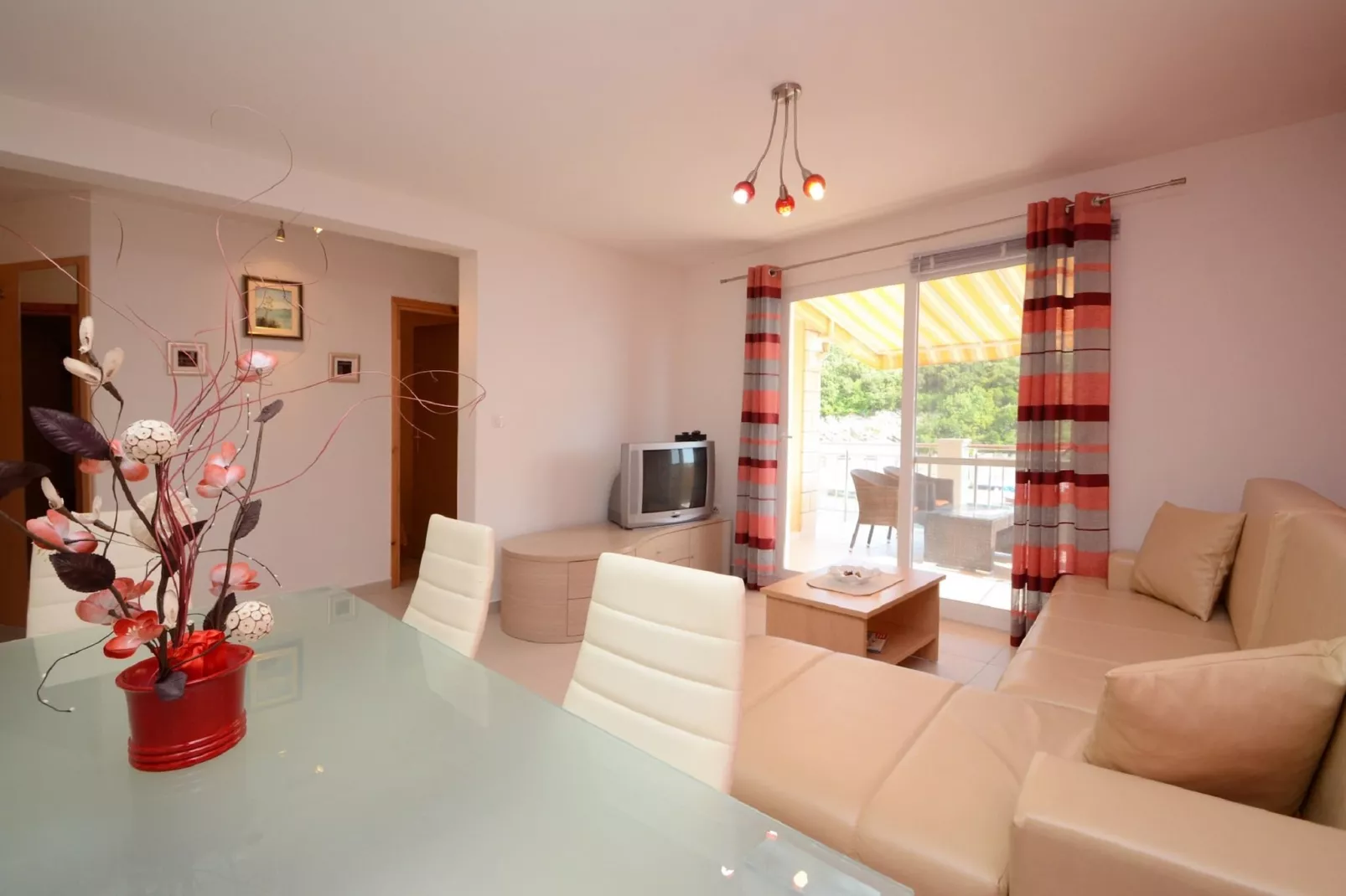 Apartments Korčula - Two Bedroom Apartment with Terrace and Sea View (Coral)