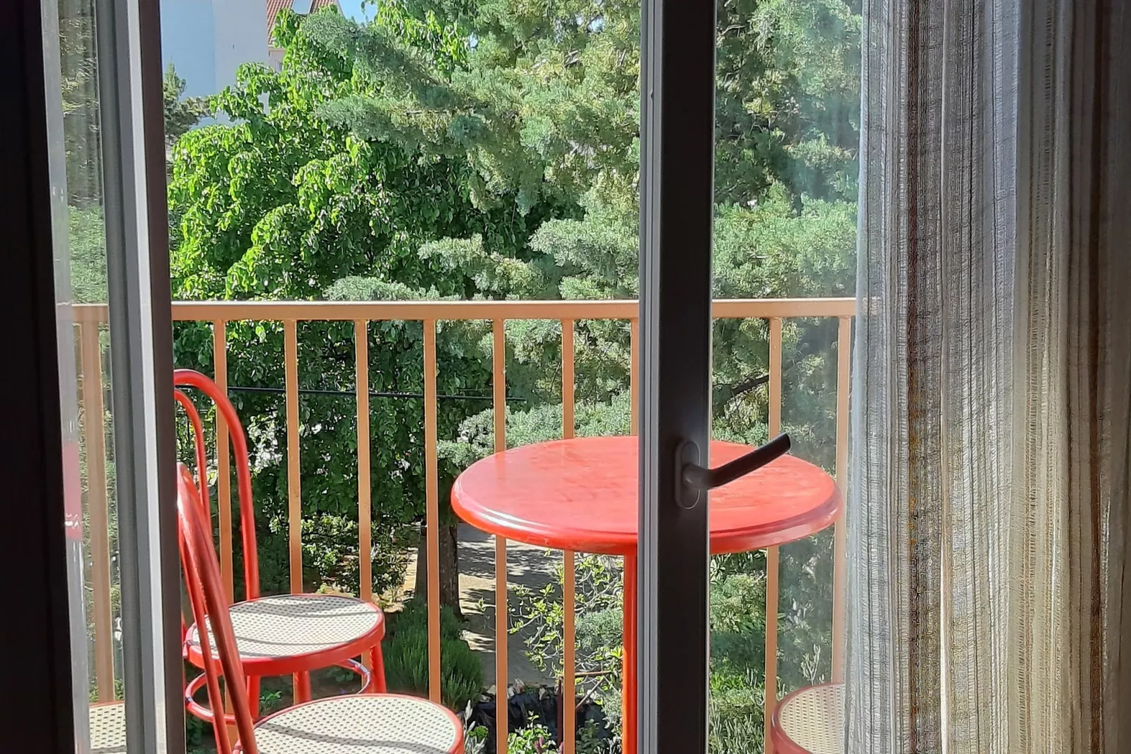 Apartments Oleander Selce- Two bedroom apartment with Balcony and Sea View (4+1)-Terrasbalkon