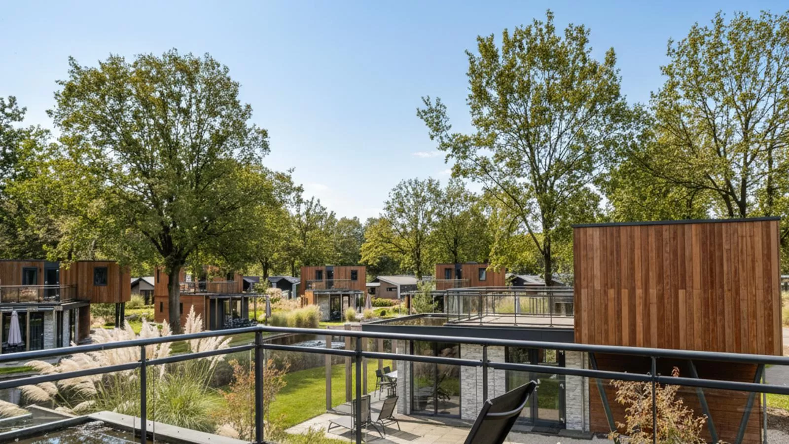 Het luxe droompaviljoen - Uitzicht