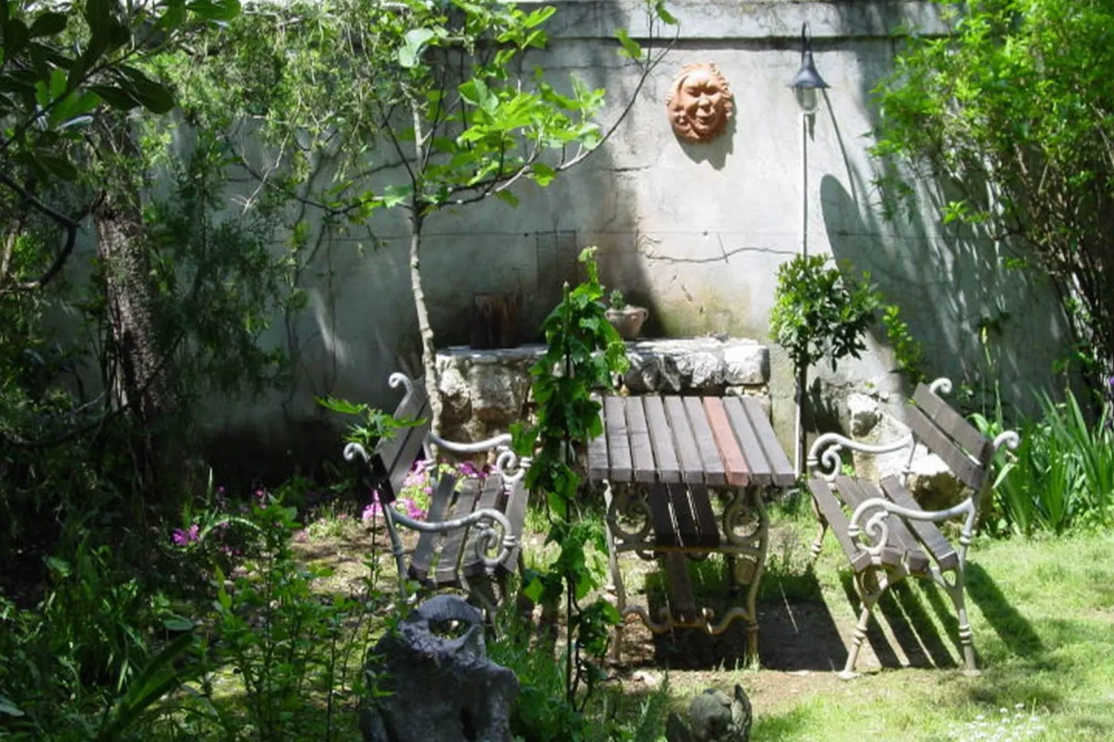 Apartments Oleander Selce- Two bedroom apartment with Balcony (2+2)-Tuinen zomer