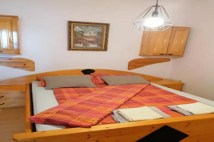 House Panorama - One Bedroom Apartment with Terrace and Sea View (Cezar)-Slaapkamer