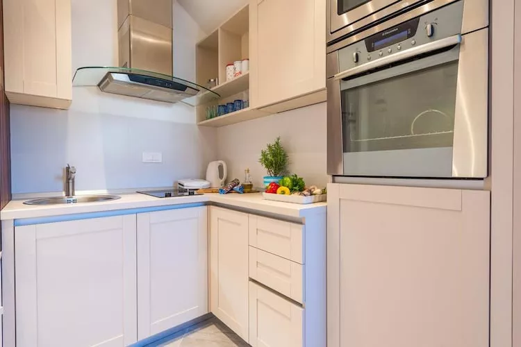 Apartments Arla Exclusive - Premium One Bedroom Apartment with Balcony-Keuken