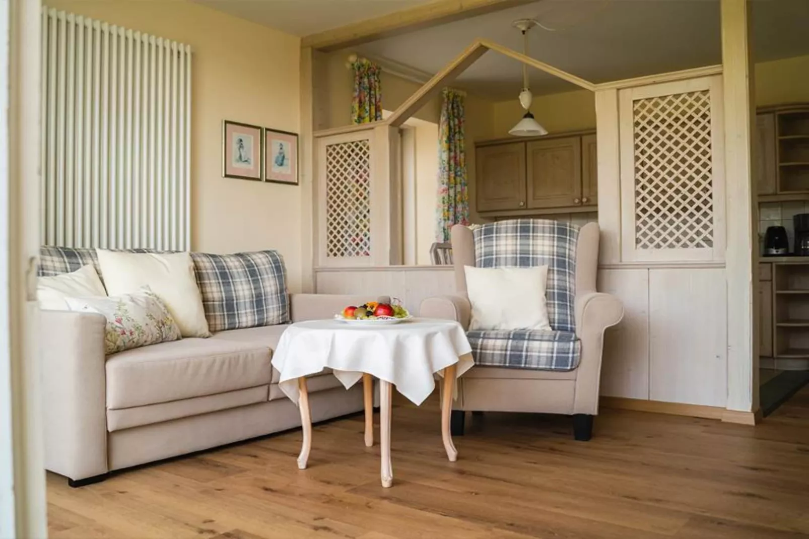 Haus am Kurpark - Fewo-Woonkamer