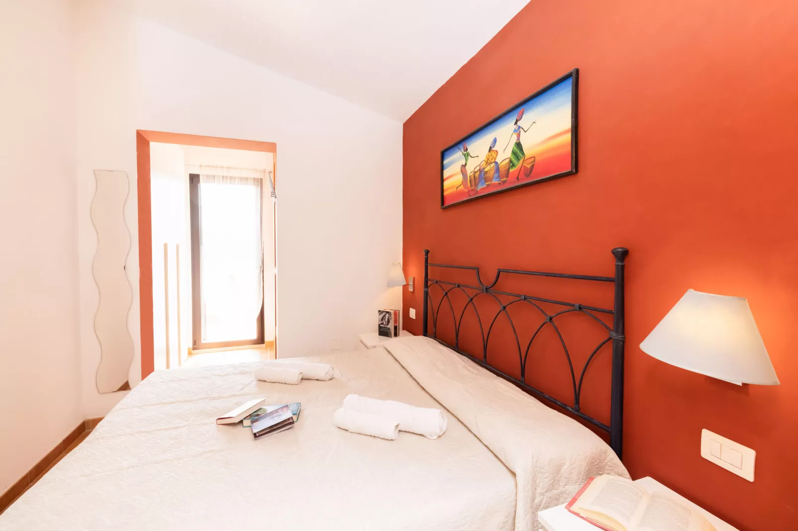 I Tesori del Sud - App 2-roomed - 2/3 pax first floor-Slaapkamer