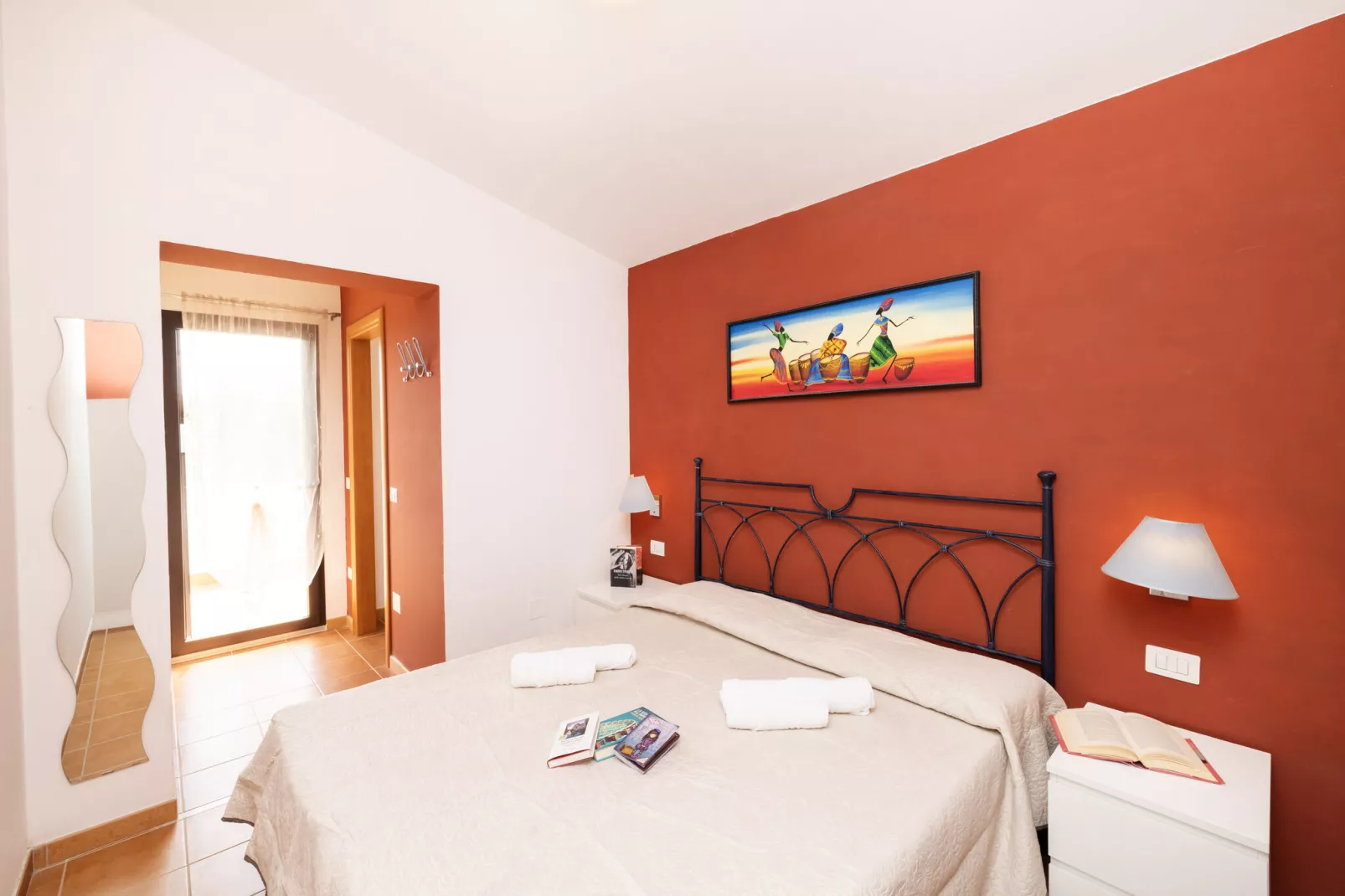 I Tesori del Sud - App 2-roomed - 2/3 pax first floor-Slaapkamer