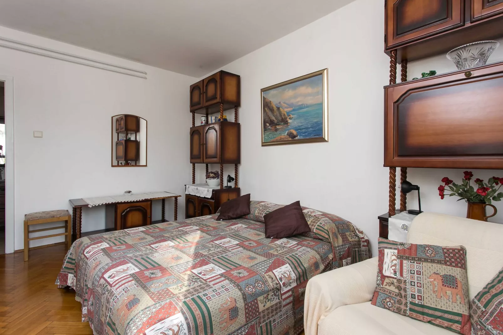 Apartments Miljan Popovic - Two Bedroom Apartment with Terrace and Sea View-Slaapkamer