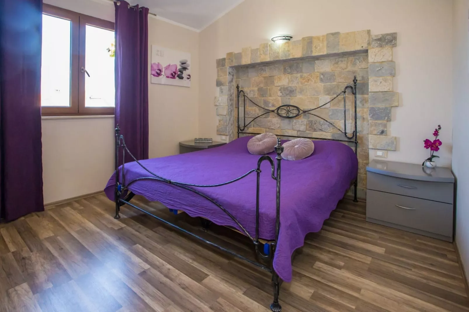 Apartments Andre Poreč - Two bedroom Apartment with Balcony and Pool (Emma)-Slaapkamer