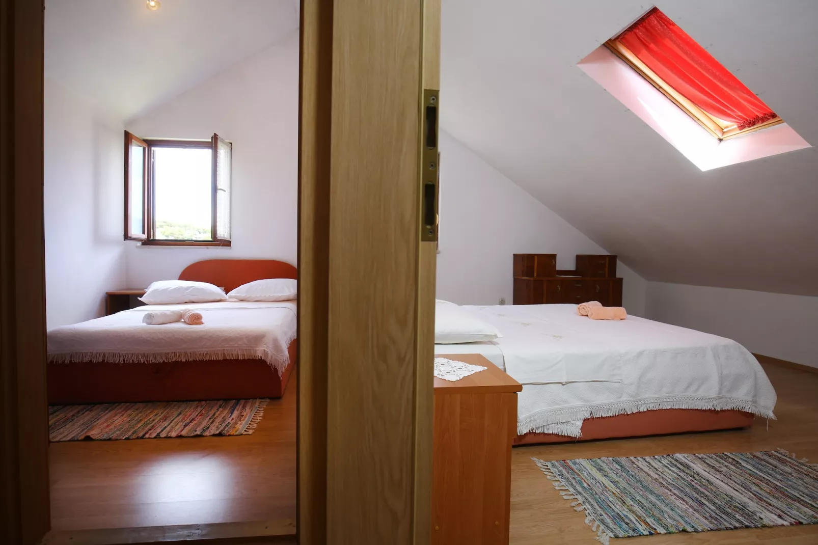 Apartments Boro - Two Bedroom Apartment with Sea View (A2)-Slaapkamer