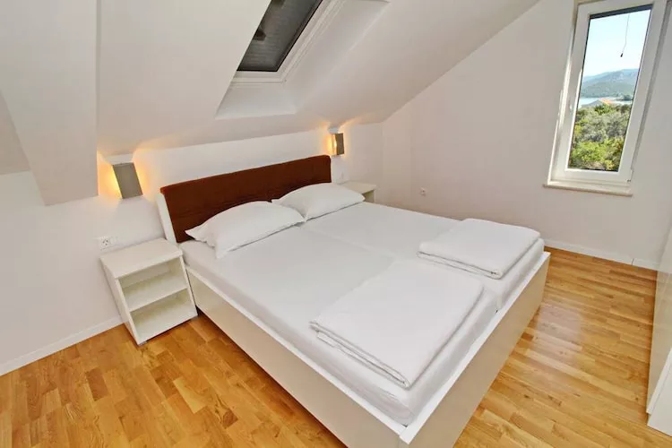 Apartments Kula - Three Bedroom Apartment with Terrace and Sea View C5 - Slaapkamer