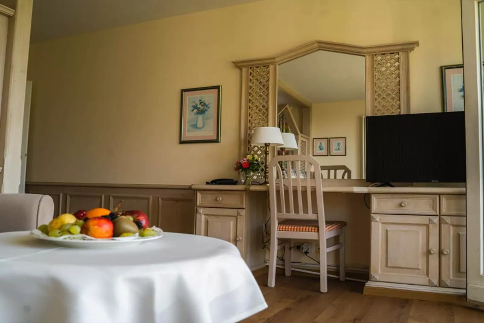 Haus am Kurpark - Fewo-Woonkamer