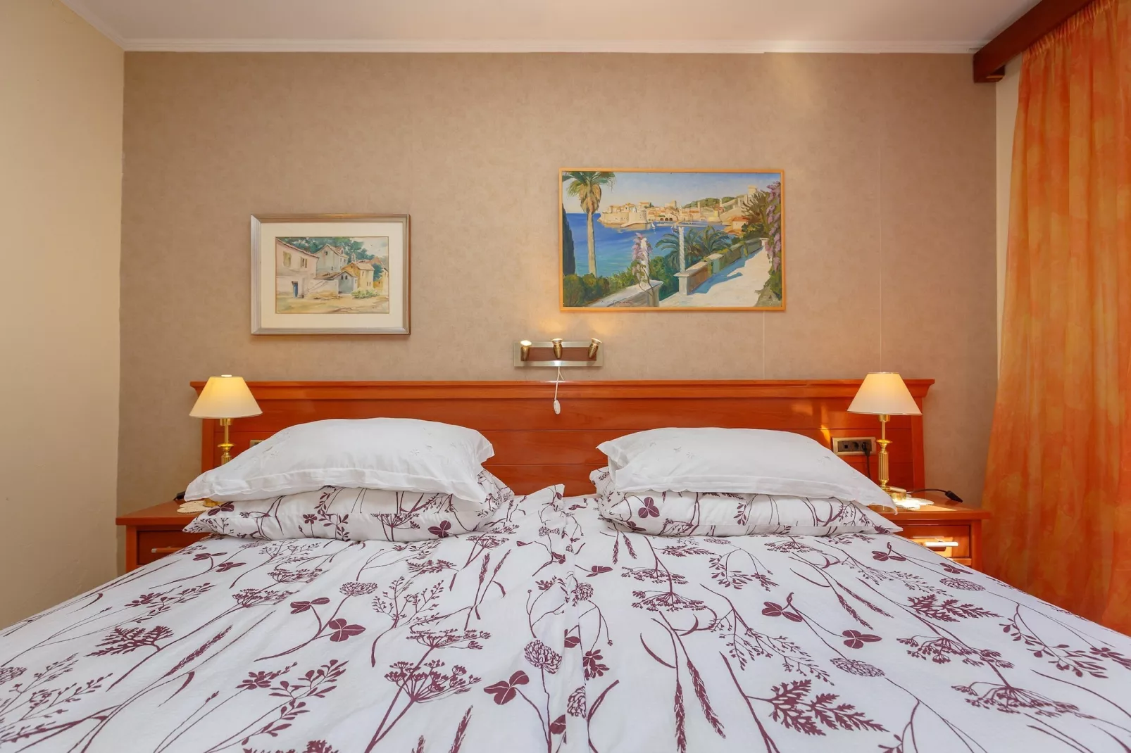 Ploče Apartments - One Bedroom Apartment with Terrace and Sea View - Petra Krešimira IV 27-Slaapkamer