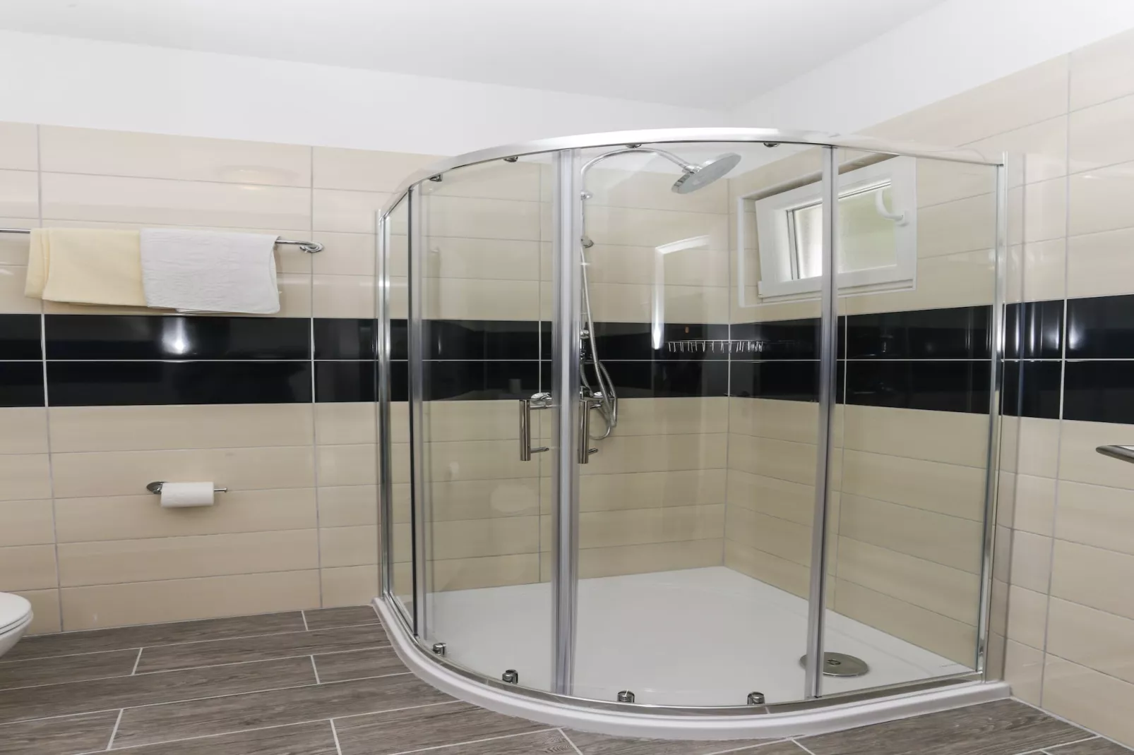 Apartments Posta - Deluxe One-Bedroom Apartment with Balcony and Sea View - Apartman 8-Badkamer