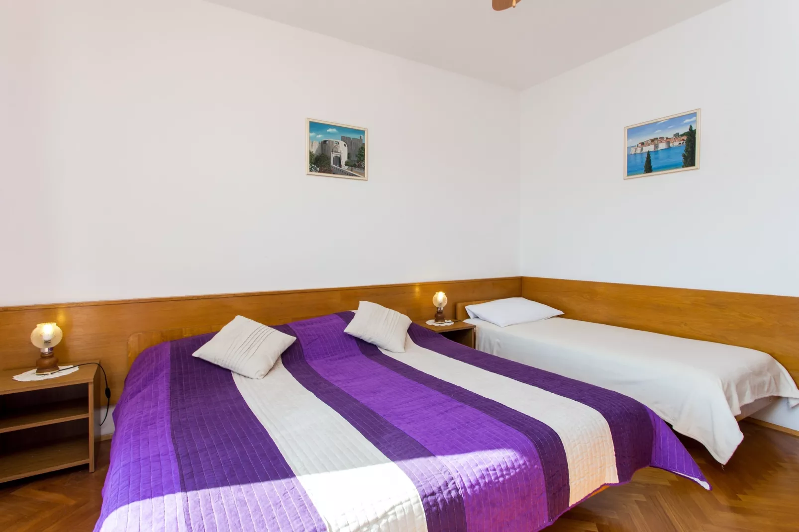 Villa Malfi - Standard Two-Bedroom Apartment with Sea View (A6)-Slaapkamer