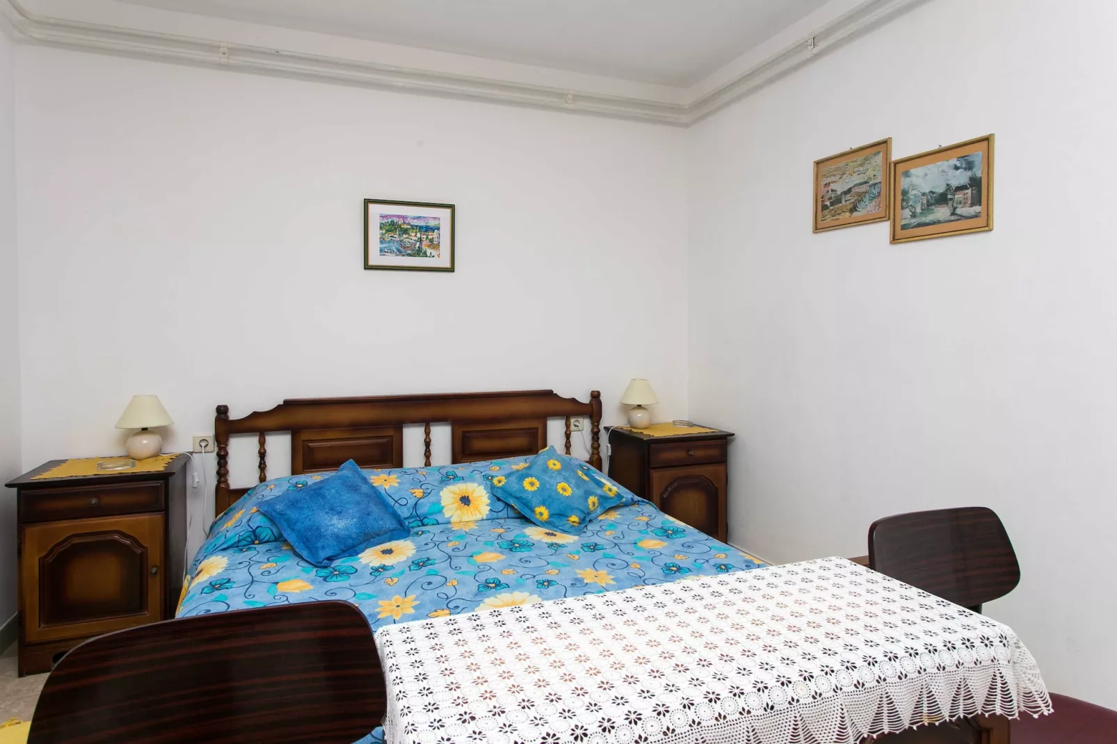Apartments Miljan Popovic - Two Bedroom Apartment with Terrace and Sea View-Slaapkamer