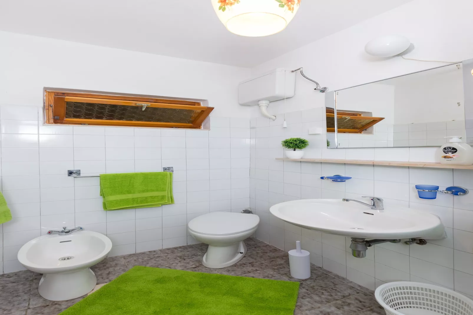 Sunset Bay Room - Double Room with Terrace and Partial Sea View-Badkamer