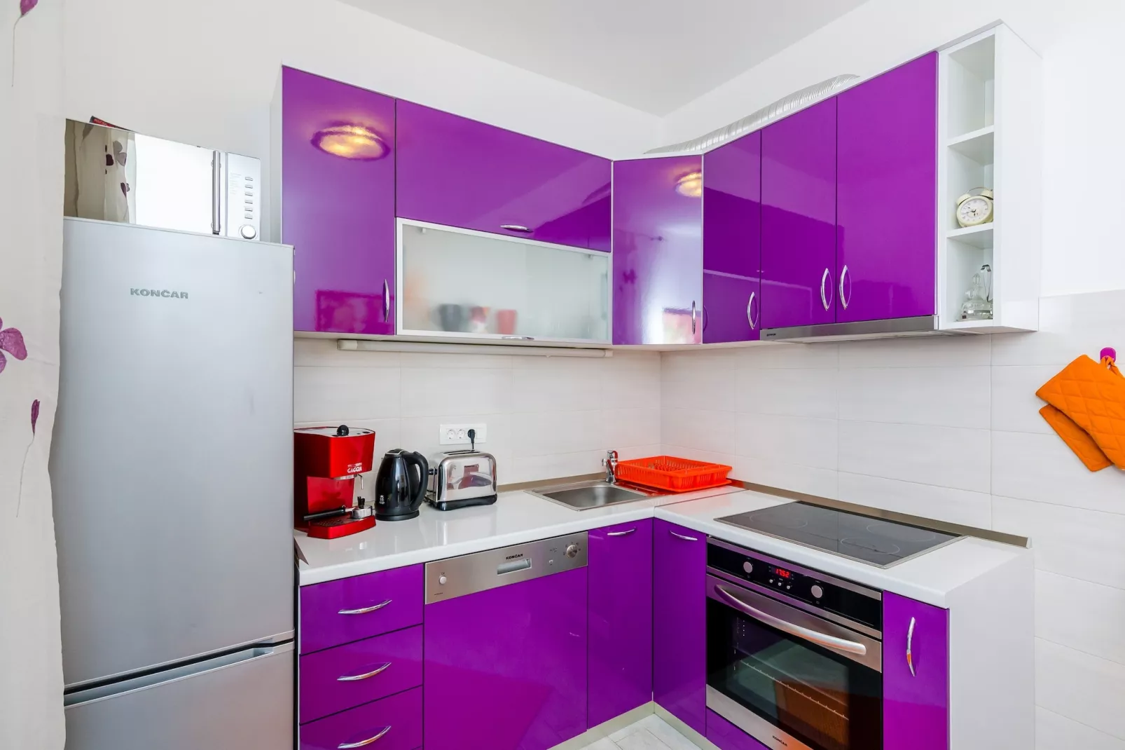 Holiday Home Avantgarde - Two Bedroom Holiday Home with Terrace and Sea View-Keuken