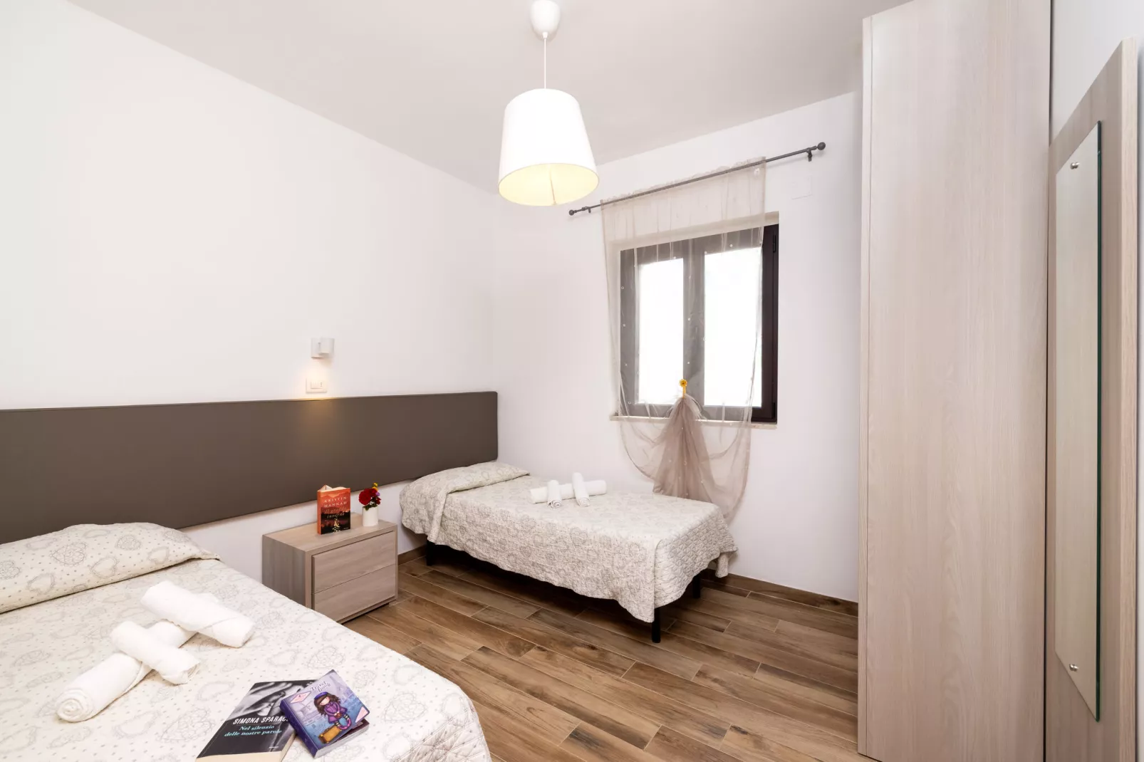 I Tesori del Sud - App 3-roomed - 4/5 pax ground floor-Slaapkamer